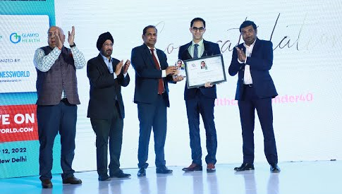 Dr Edmond Fernandes awarded Healthcare 40 under 40